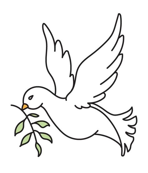 How to Draw a Peace Dove | Dove drawing, Peace drawing, Drawings