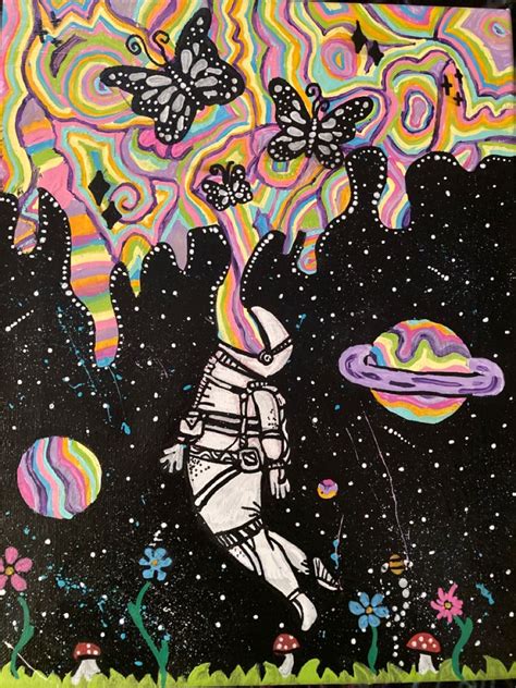 Astronaut Art, Trippy, Art Diy, Insp, Vibes, Background, Colors