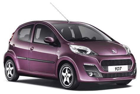 Peugeot 107 technical specifications and fuel economy