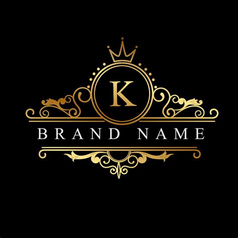 K Initial Letter Luxury Logo template in vector art for Restaurant, Royalty, Boutique, Hotel ...