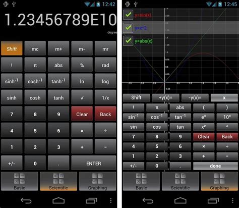 Las 5 Mejores Apps de Calculadora Gráfica/Científica Android