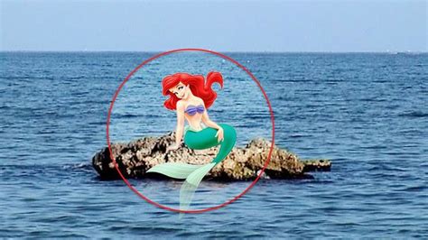 5 TIMES ARIEL CAUGHT ON CAMERA & SPOTTED IN REAL LIFE! | Real life, Mermaid sightings, Life