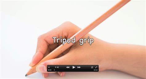 Dynamic tripod grip handwriting advice video | Correct hand position for writing | TheSchoolRun