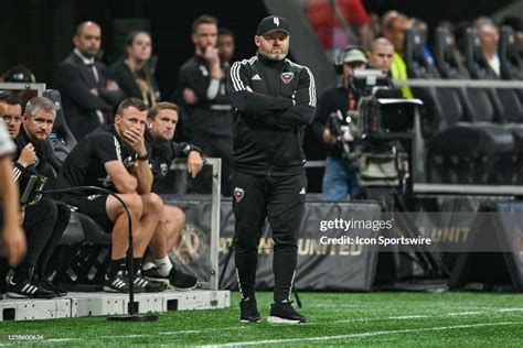 D.C. United head coach Wayne Rooney looks on from the sideline during... News Photo - Getty Images