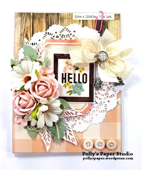 Really Reasonable Ribbon Blog: Hello Greeting Card