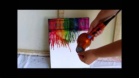 Melted Crayon Art Designs