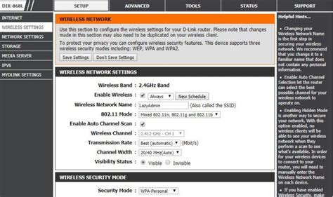 How to Setup and Optimize your D-Link Router — LazyAdmin