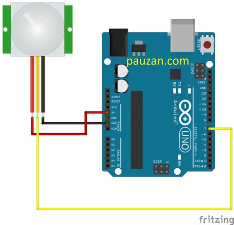 Sensor Pir Dengan Arduino - IMAGESEE