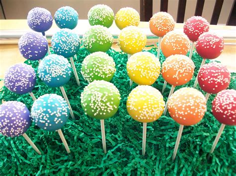 Rainbow Cakepops | Things I've Made | Pinterest | Cakepops, Rainbows and Pop