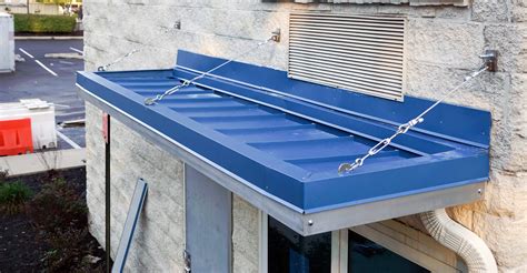 Metal Canopy with Standing Seam Roof - Bensalem Metal