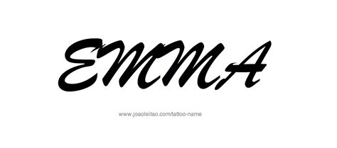 emma name tattoo design - acrylicrosenailsarttutorials