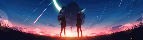 Download Explore the Artistic Anime World with a 3840 X 1080 Anime Hd ...