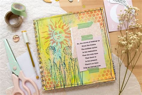 How To Include Lyrics In Your Art Journal: A Mindful Art Experience - Artful Haven