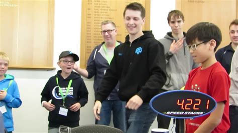 A new Rubik’s Cube world record has been set at 4.22 seconds. – Like For Real Dough