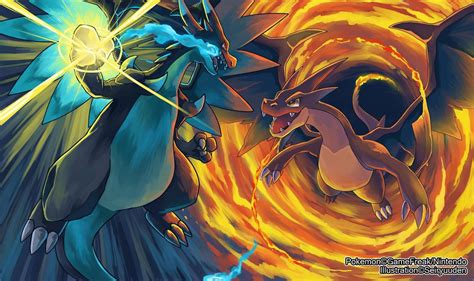 🔥 [70+] Pokemon Mega Charizard X Wallpapers | WallpaperSafari