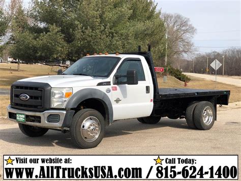 2011 Ford F-550 Flatbed Truck - 390HP, Automatic For Sale, 333,239 Miles | Rockton, IL | C26614 ...