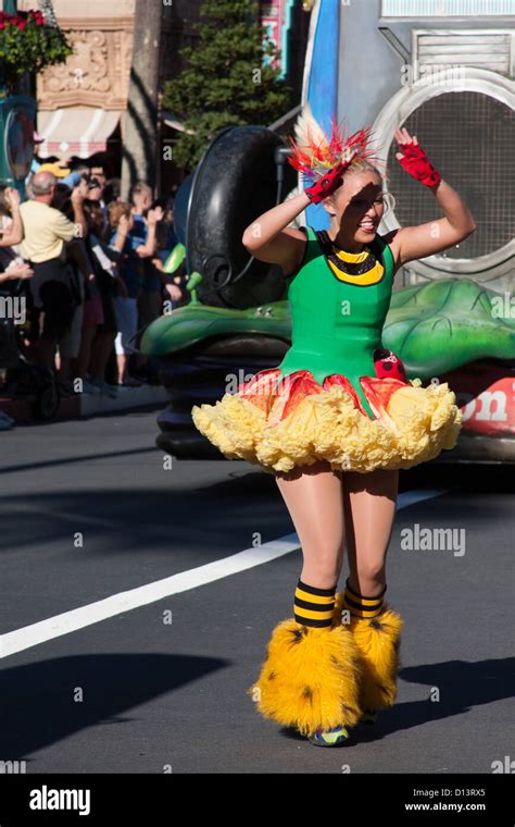 Walt Disney World Main Street Parade Stock Photo - Alamy