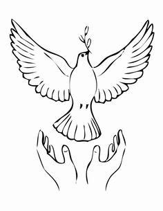 Dove Coloring Pages Printable