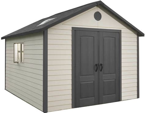 Lifetime 11x18.5 Plastic Outdoor Storage Shed w/ Floor (6415 / 20125)