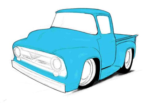 Dodge Ram Drawing at PaintingValley.com | Explore collection of Dodge ...