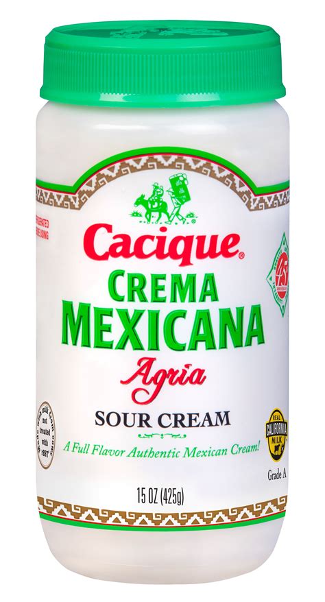 Cacique Crema Mexicana Agria Sour Cream, 15 Oz. – BrickSeek