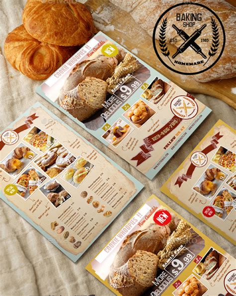 Bakery Flyer Design - 25+ Free & Premium Download