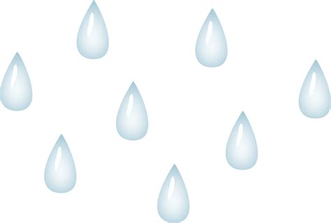 Cartoon Rain Drops - ClipArt Best