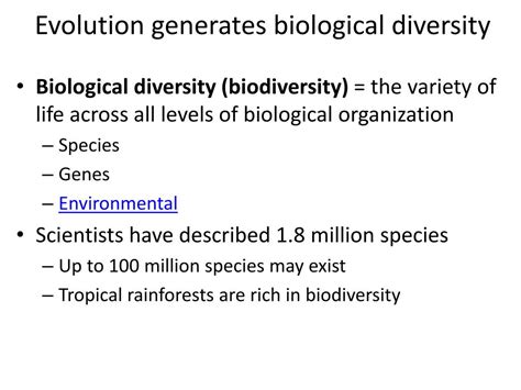 PPT - Ecosystems – Species Diversity & Environmental Interactions ...