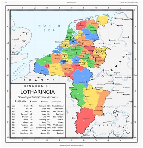 A map from my Kingdom of Lotharingia series showing the present day situation. In the 1960s, the ...