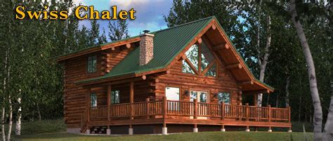 Swiss Chalet - Meadowlark Log Homes