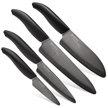 KYOCERA > The 4 piece essential ceramic knives for any home cook preparing fresh meals.