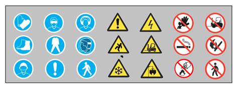 Lab Safety Symbols and Hazard Signs, Meanings | EdrawMax Online