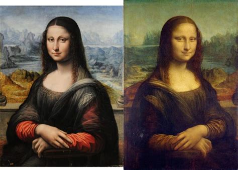 Hidden Pictures In The Mona Lisa