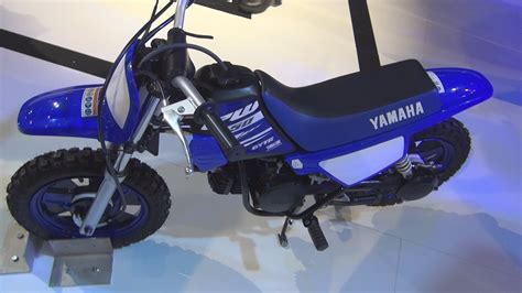 Yamaha PW50 Racing Blue (2019) Exterior and Interior - YouTube