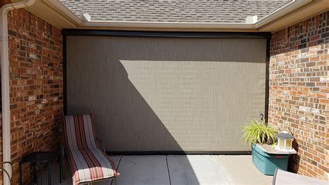 Motorized Patio Screens & Retractable Shades | Sunset Outdoor - Amarillo, TX