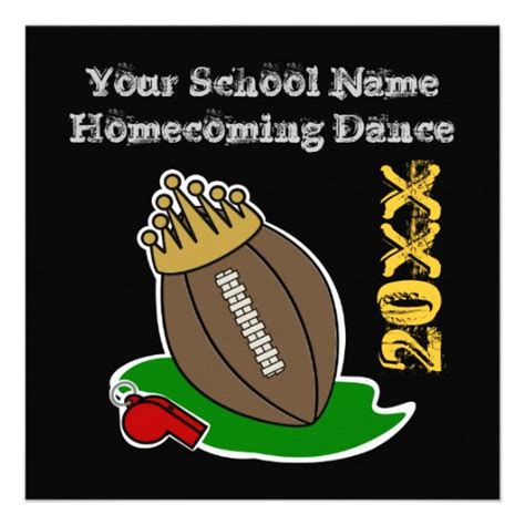 Homecoming Dance Invitations | Zazzle