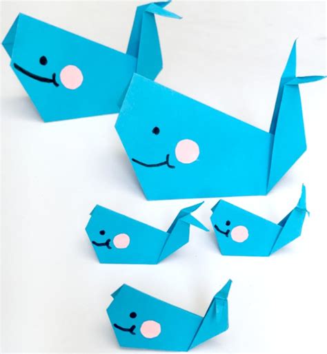 Origami Easy Whale