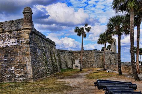 St Augustine Florida Fort Photograph by Kenny Francis