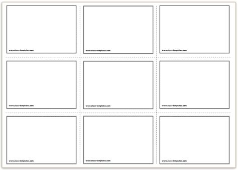 Free Printable Flash Cards Template