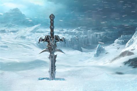 Frostmourne Replica Sword Available for Pre-Order Blizzard Gear Store ...