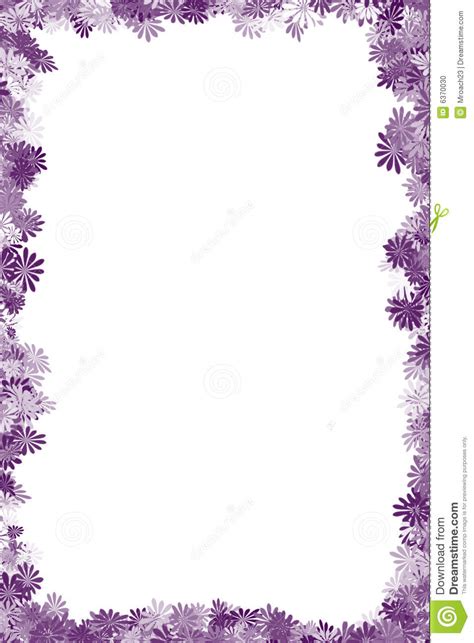 Purple Flower Corner Clipart - Clipart Kid