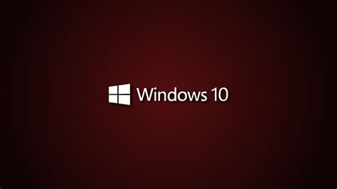 Red Windows 10 Wallpaper HD (71+ images)