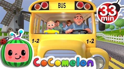 Wheels on the Bus + More Nursery Rhymes & Kids Songs - CoComelon - YouTube