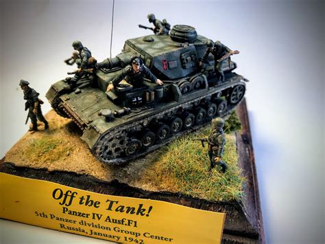 My finished Diorama: Off the Tank! : modelmakers