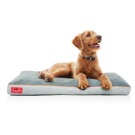 Shop Brindle Memory Foam Dog Bed with Removable Washable Cover - Free Shipping On Orders Over ...