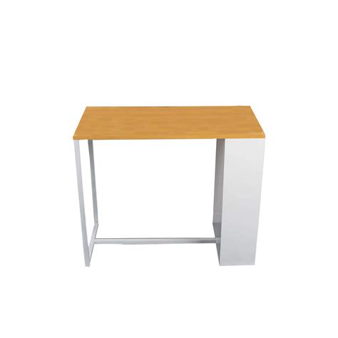 Desk with Three Storage Shelves - Furniture products hot selling Three-layer storage rack