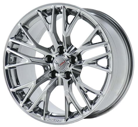 GM C7 Z06 Chrome Corvette Wheel & Michelin Tire Package