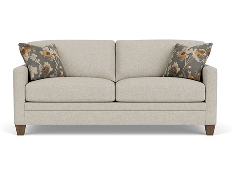 Flexsteel Living Room Serendipity Queen Sleeper Sofa W/Splendid Comfort Mattress 5552-44