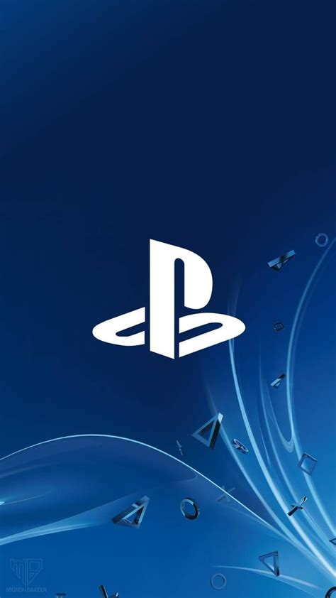 Playstation Logo Wallpaper 4k