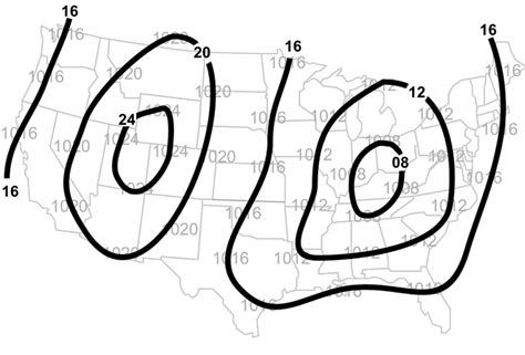 Learning Lesson: Drawing Conclusions - Surface Air Pressure Map | National Oceanic and ...